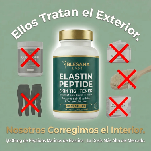 Fórmula Tensora y Reafirmante con Péptidos de Elastina