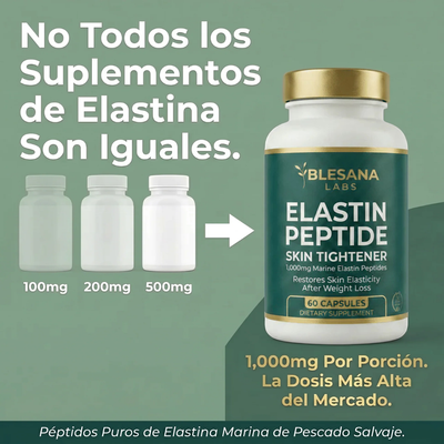 Fórmula Tensora y Reafirmante con Péptidos de Elastina