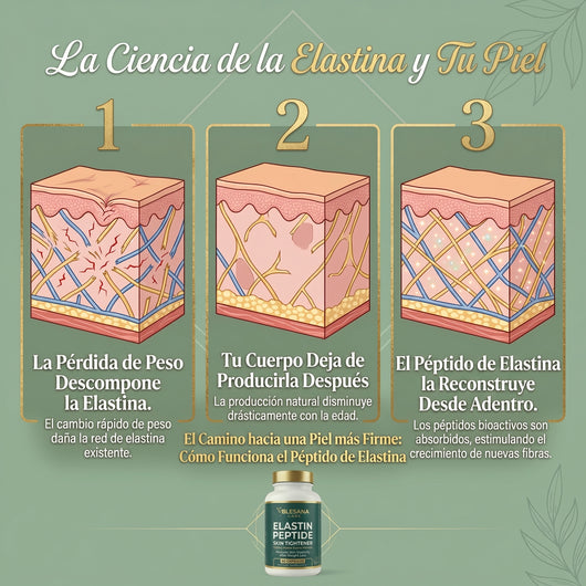 Fórmula Tensora y Reafirmante con Péptidos de Elastina